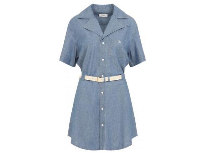 Céline Baumwoll-Denimkleid - Ansicht 4