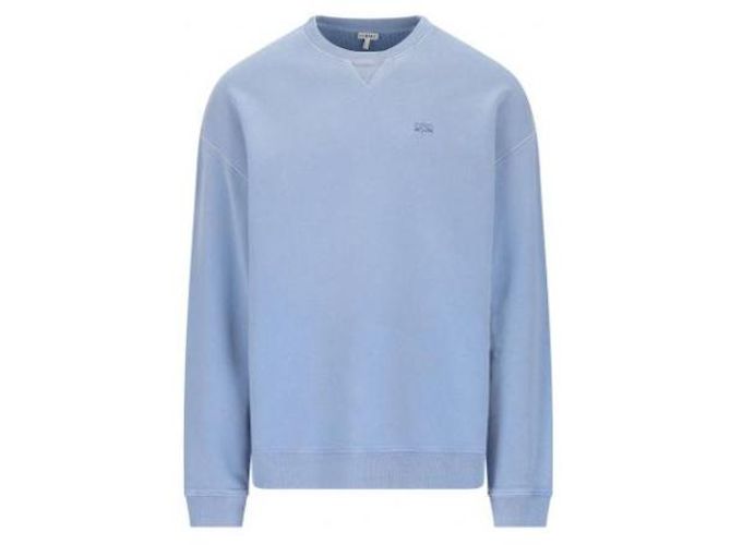 Loewe Baumwoll-Sweatshirt Blau - Ansicht 4