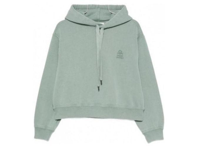 Sweatshirt de algodão Isabel Marant verde - vista 5