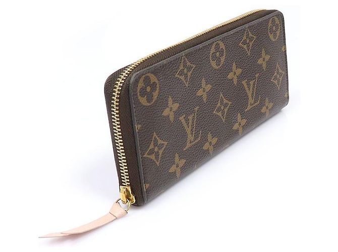 Louis Vuitton Cartera Larga Clemence Monogram Canvas Rose Ballerina - vista 2