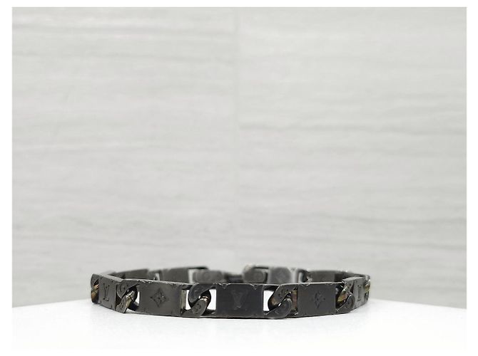 Louis Vuitton Bracelet Monogram Tide Up Ruthenium foncé - vue 10