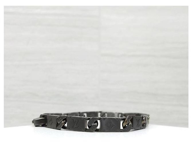 Louis Vuitton Bracelet Monogram Tide Up Ruthenium foncé - vue 2