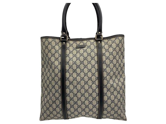 Gucci Joy Vertical Big Shopper Tote Bag Beige - Ansicht 11