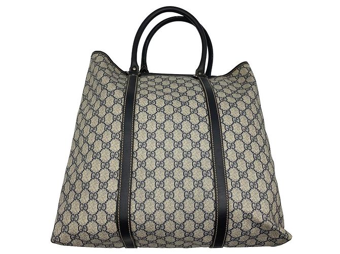 Gucci Joy Vertical Big Shopper Tote Bag Beige - Ansicht 4