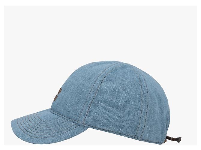 Miu Miu Cappello in denim Logo da donna - vista 6
