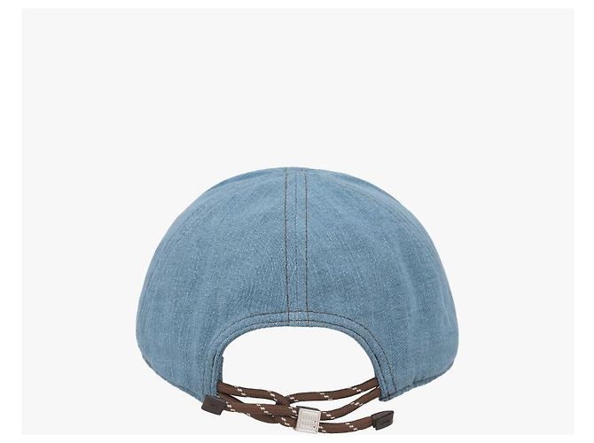 Miu Miu Cappello in denim Logo da donna - vista 7