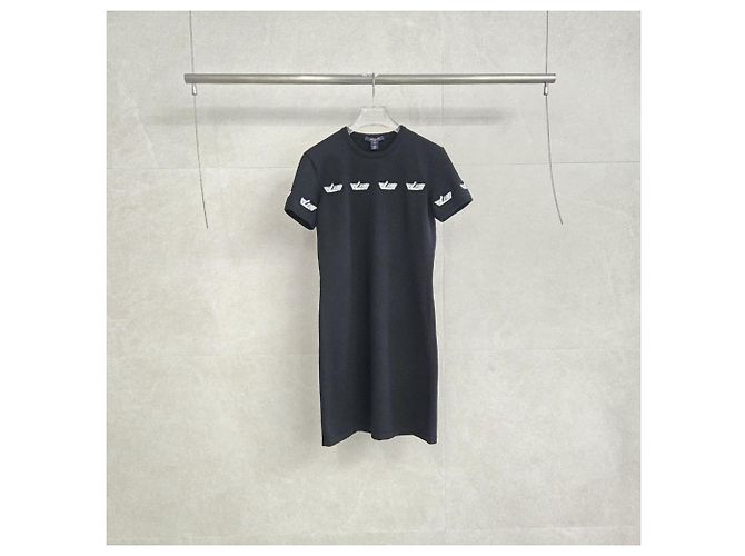 Louis Vuitton Strickkleid Schwarz - Ansicht 2