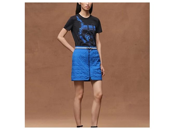 Hermès Camiseta micro estampada para mujer - vista 5