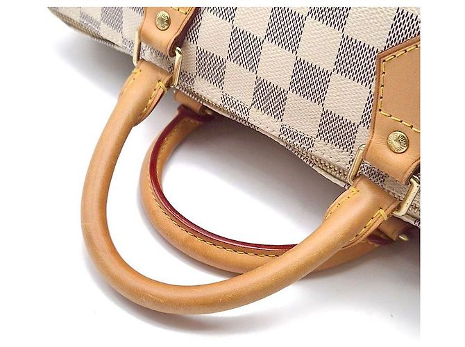 Borsa a mano Louis Vuitton Speedy 35 Azure Blu - vista 5