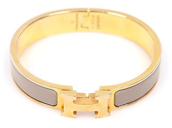 Hermès Bracciale da donna Gold Rose Click Click Ash PM - vista 4