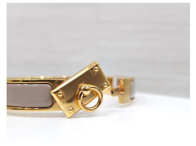 Hermès Bracciale Click Ancre GM Maron Glace - vista 12