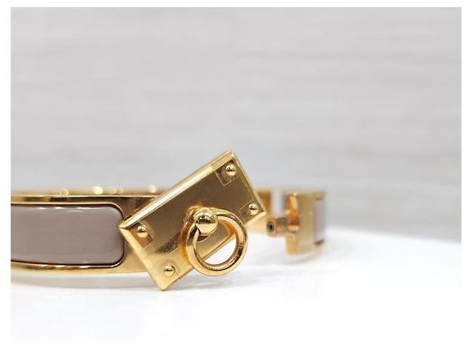 Hermès Bracciale Click Ancre GM Maron Glace - vista 5