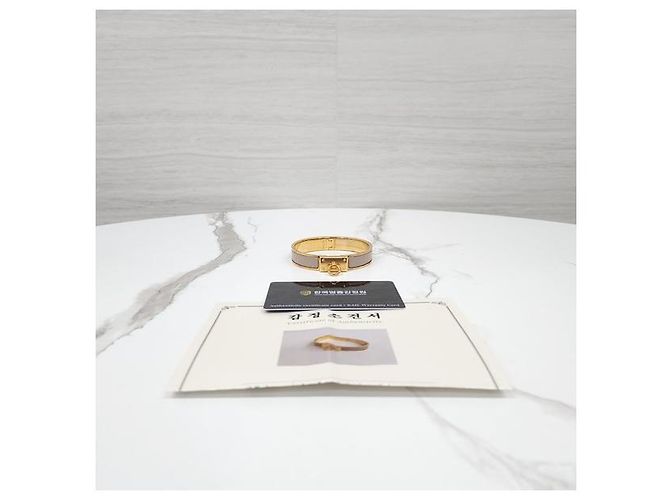 Hermès Bracciale Click Ancre GM Maron Glace - vista 7
