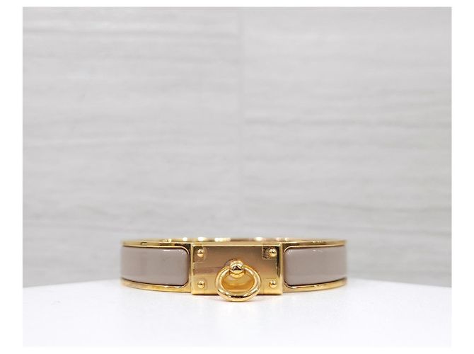 Hermès Bracciale Click Ancre GM Maron Glace - vista 8