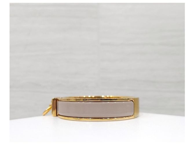 Hermès Bracciale Click Ancre GM Maron Glace - vista 9