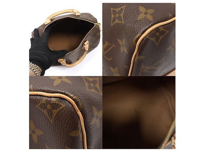 Louis Vuitton Monogram Canvas Speedy Bandoulière - vista 5