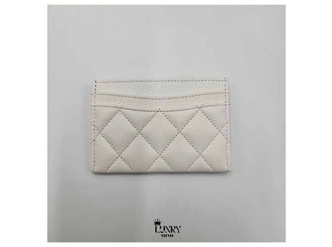 Chanel Kartenetui Classic White Gold - Ansicht 10