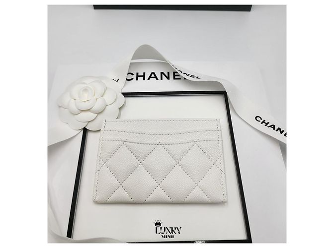 Chanel Kartenetui Classic White Gold - Ansicht 15