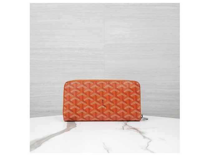 Goyard Portafoglio Martin GM Orange Speciale - vista 11
