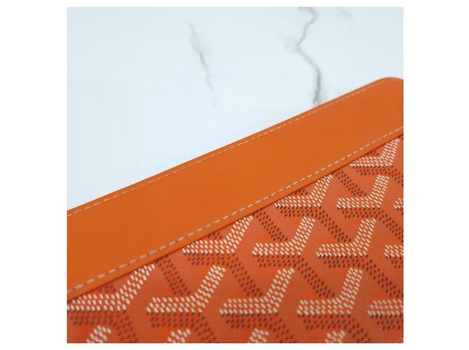 Goyard Portafoglio Martin GM Orange Speciale - vista 12