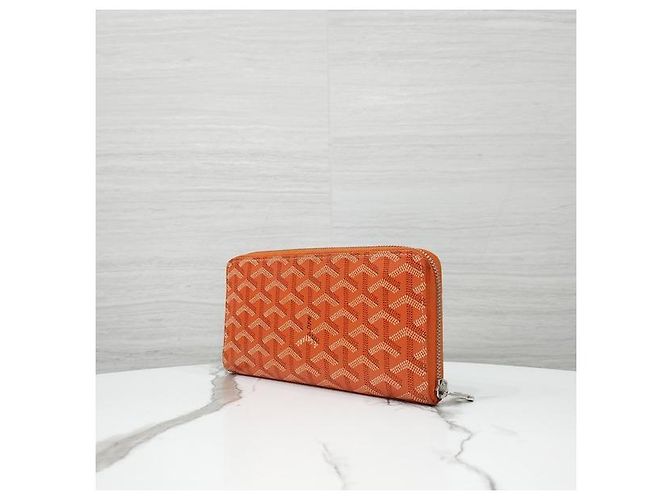 Goyard Portafoglio Martin GM Orange Speciale - vista 2