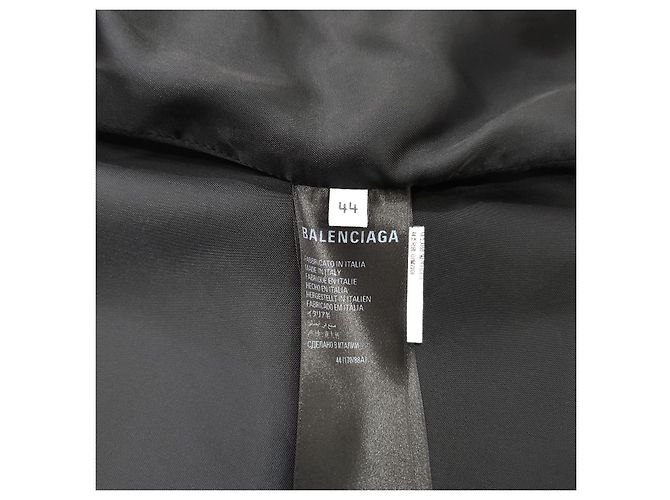 Balenciaga  taillierte Lederjacke - Ansicht 14