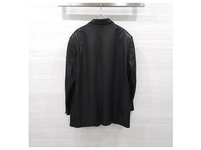 Balenciaga  taillierte Lederjacke - Ansicht 2