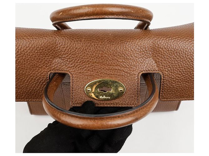 Mulberry Borsa Tote Small Bayswater Brown - vista 14