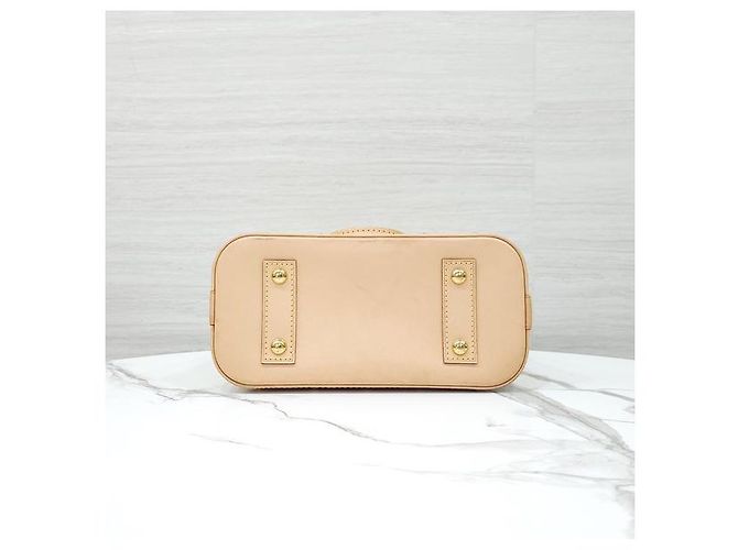 Louis Vuitton Monogram Vernis Alma BB Yellow - Ansicht 8