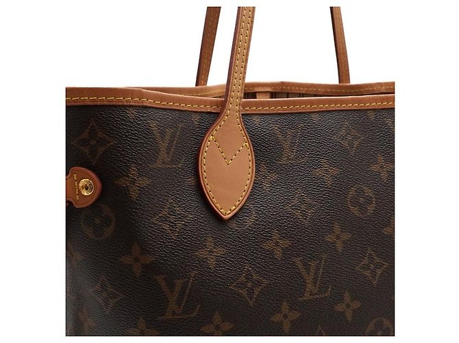 Louis Vuitton  mala de ombro Neverfull MM em Monogram Canvas - vista 10