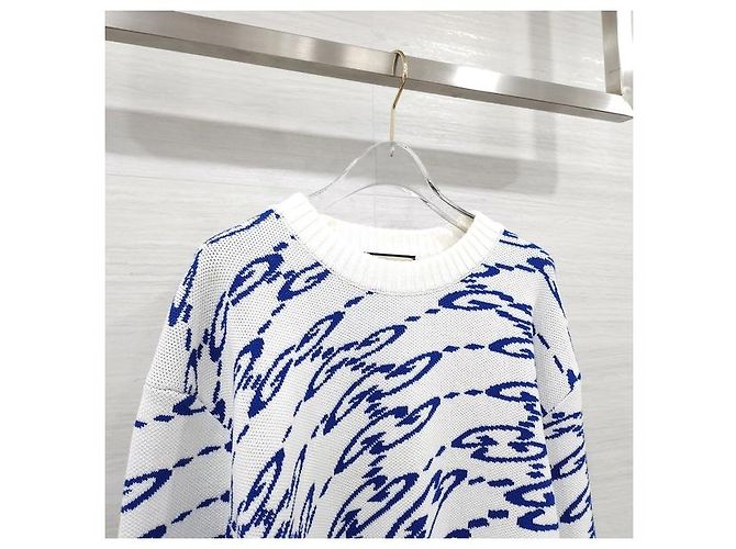 Gucci GG Wave Strickpullover Grün - Ansicht 3