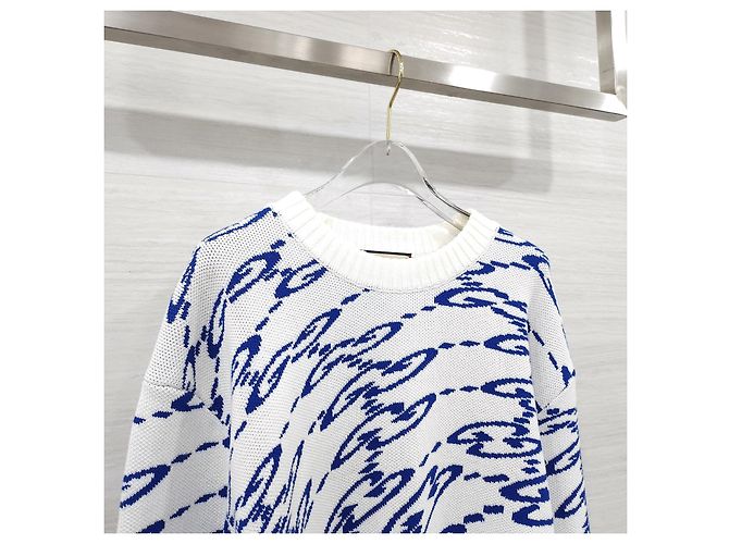 Gucci GG Wave Strickpullover Grün - Ansicht 9