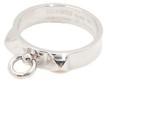 Hermès Medor Collier de Chien Silver Ring Size - vista 2