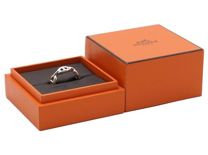 Chaîne d'ancre Hermès Silver Chaine d'ancre Anchor Chain Small Ring Size - vista 7