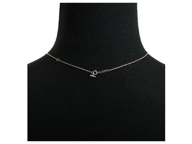 Tiffany & Co Collana con mini pendente Smile in oro giallo e diamanti - vista 5