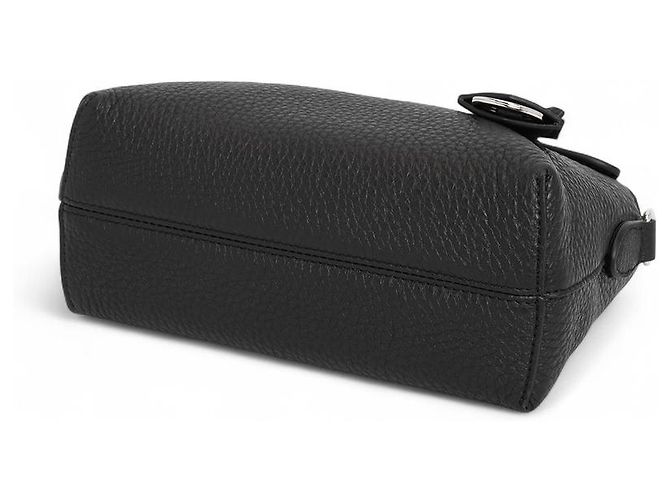 Mini Tote Bag Fendi Nera in Pelle - vista 5