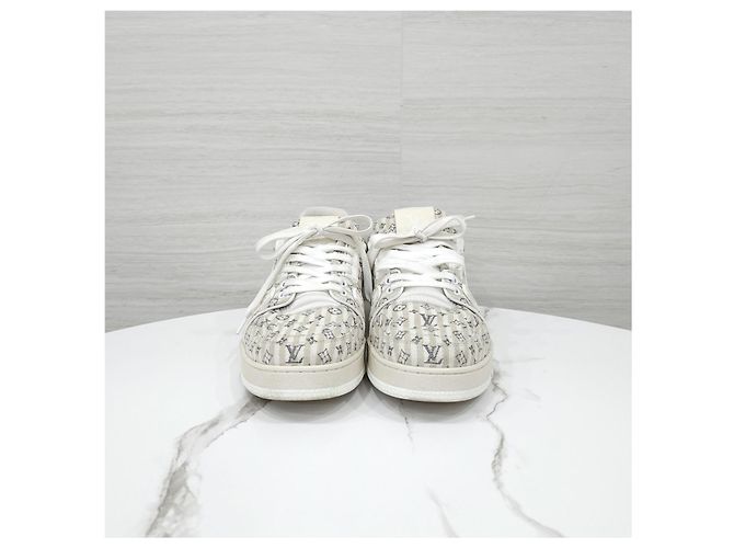 Louis Vuitton Trainer Sneaker Beige Monogram Patchwork - Ansicht 10