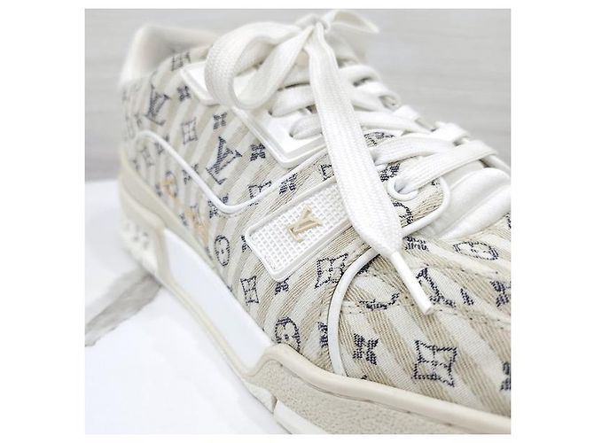 Louis Vuitton Trainer Sneaker Beige Monogram Patchwork - Ansicht 6