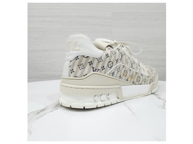 Louis Vuitton Trainer Sneaker Beige Monogram Patchwork - Ansicht 8