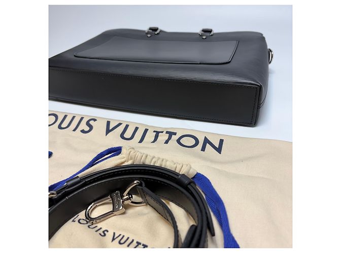 Louis Vuitton Borsetta Brooks Epi Leather Black - vista 10