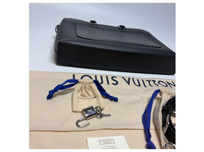 Louis Vuitton Borsetta Brooks Epi Leather Black - vista 11