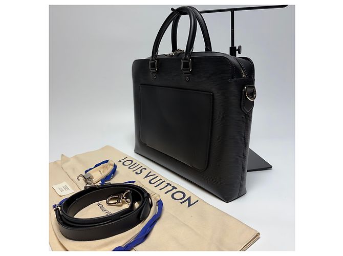 Louis Vuitton Borsetta Brooks Epi Leather Black - vista 3