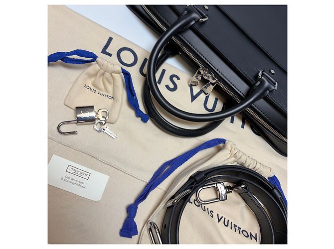 Louis Vuitton Borsetta Brooks Epi Leather Black - vista 7