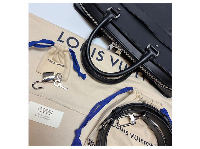 Louis Vuitton Borsetta Brooks Epi Leather Black - vista 8