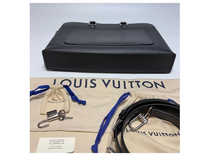 Louis Vuitton Borsetta Brooks Epi Leather Black - vista 9