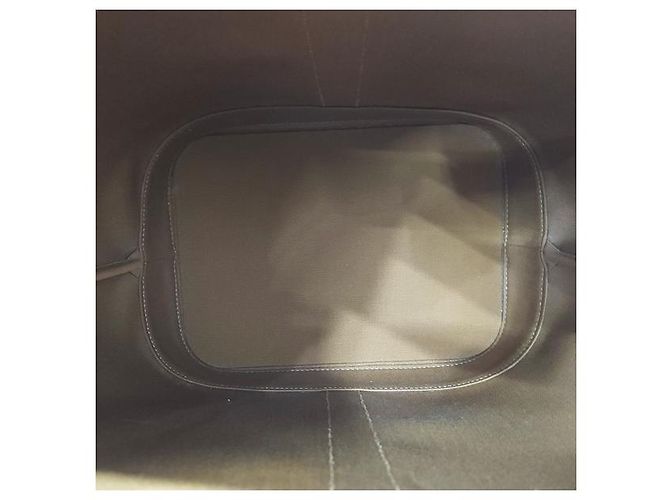 Céline Bolso Bucket Medium de Lona Triomphe Marrón - vue 10