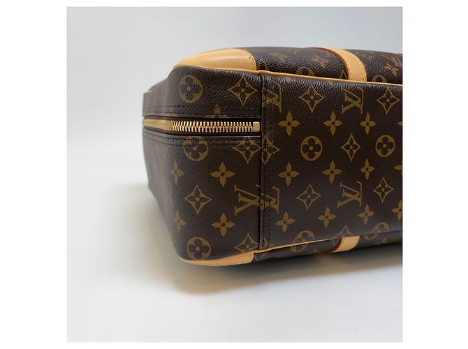 Louis Vuitton Borsa Boston Sirius 45 Monogram Canvas Marrone - vista 11