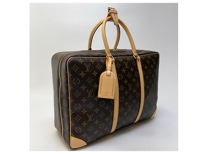 Louis Vuitton Borsa Boston Sirius 45 Monogram Canvas Marrone - vista 2