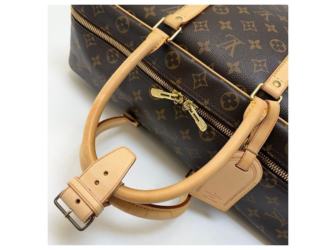 Louis Vuitton Borsa Boston Sirius 45 Monogram Canvas Marrone - vista 7