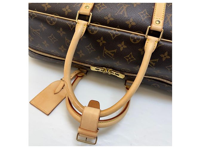 Louis Vuitton Borsa Boston Sirius 45 Monogram Canvas Marrone - vista 8